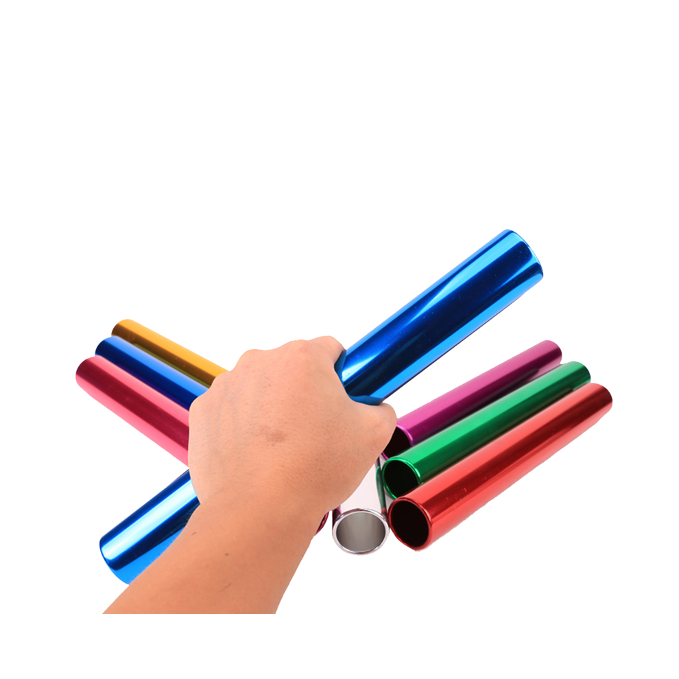 8Pcs Aluminium StaffelstäBe Sportplatz Rennen FüR Track Und Rennen, Fitnessstudio, Laufen-image