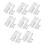 Window Sash Locks, 8 Pack White Locks & Latches Replacement for Anti-Theft Protect Family Security 2