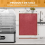 Silicone Dehydrator Sheets with Edge, Fruit Leather Trays for Liquid Fruits Meat Vegetables Herbs Scraper 7