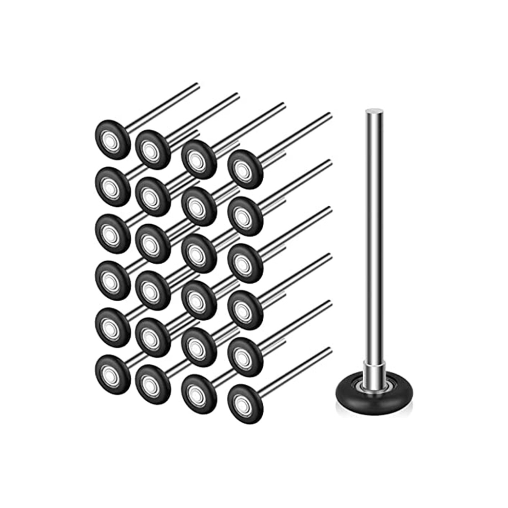 12 Pcs Nylon Garage Door Roller 2 Inch Quiet Rollers Bulk 6200Zz Bearing Replacement For Supplies 4852694743710
