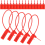 1000 Pcs Plastic Tamper Seals Tags Security Safety Numbered Zip Ties Labels 2