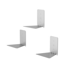 Umbra 330639-560 Conceal schwebendes Bcherregal, 3er-Set, klein, silberfarben