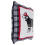 Cozy Line Home Fashions Ριχτάρι Σκύλου Τετράγωνο, Κόκκινο Ναυτικό Λευκό Ραμμένο Μοτίβο 2