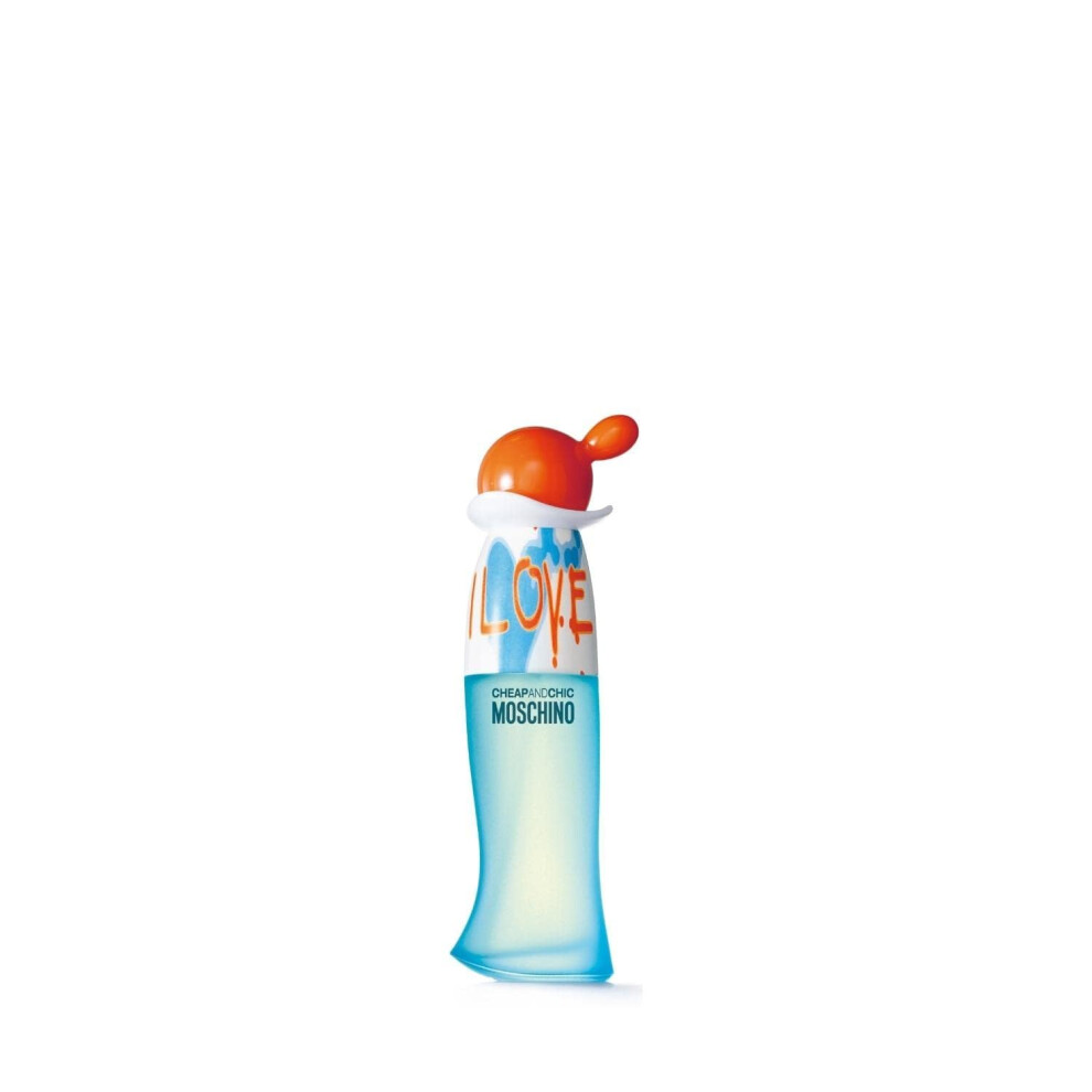 MOSCHINO I Love Love Eau de Toilette Spray  1 Ounce
