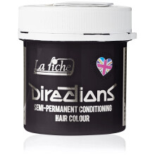 DIREcTIONS Ebony Semi-Permanent Hair colour - 88ml Tub by La Riche