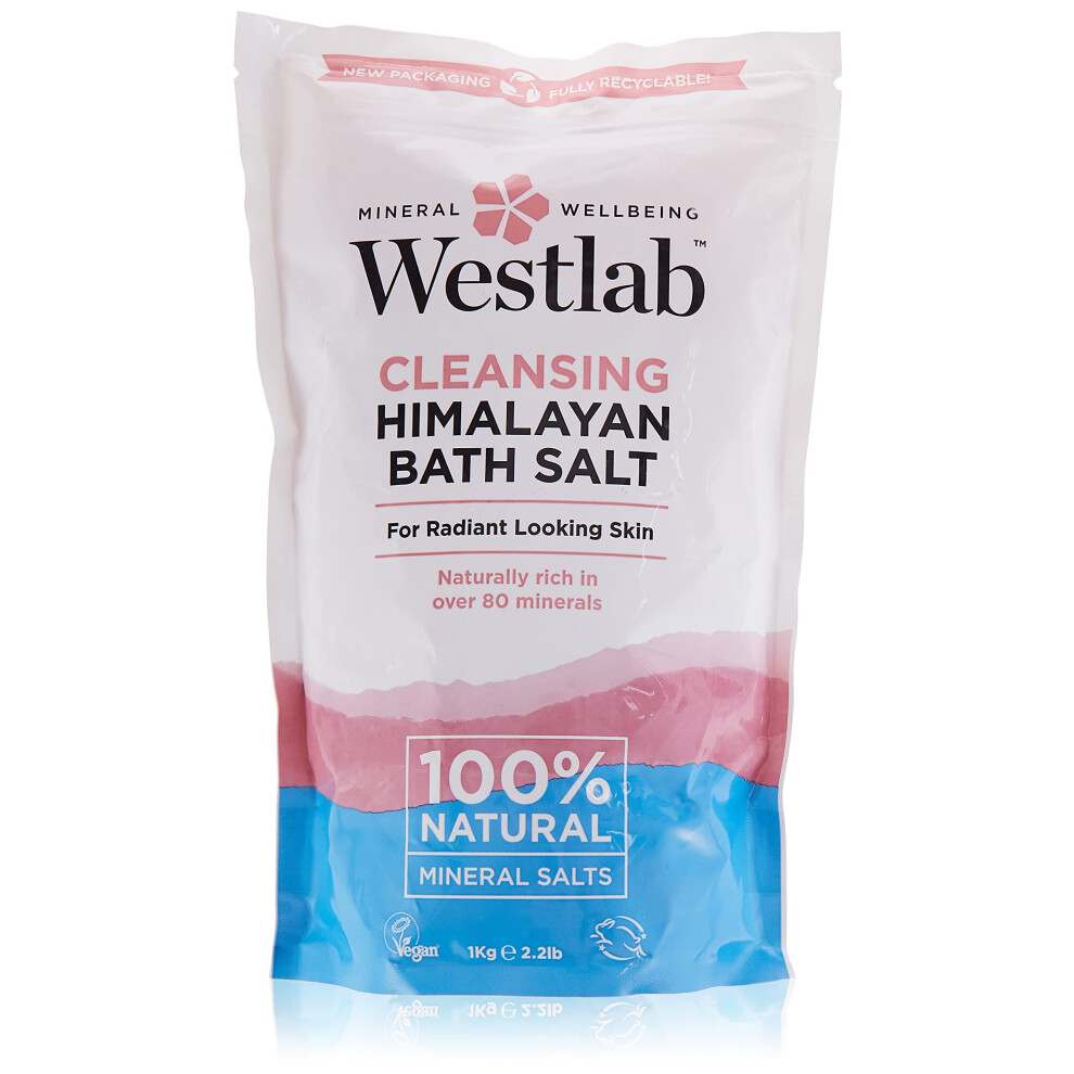 Virginie-Occidentale Westlab Cleansing Himalayan Bath Salt Pouch 1Kg
