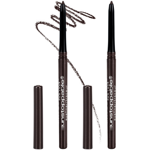 Maybelline Maybelline Unstoppable Waterproof Μηχανικό Μάτι Αλληλέγγυο, Καφέ, 2 Τεμάχια
