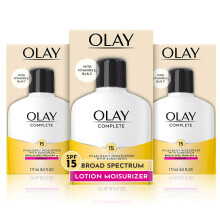 Olay Complete hydratacn    kr   m s opalovac   m kr   mom SPF 15 Normal 6,0 tekut   ch unc    3 kusy