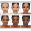 EVE PEARL Dual Salmon Concealer Full Coverage Under Eye Concealer (Deep) 2