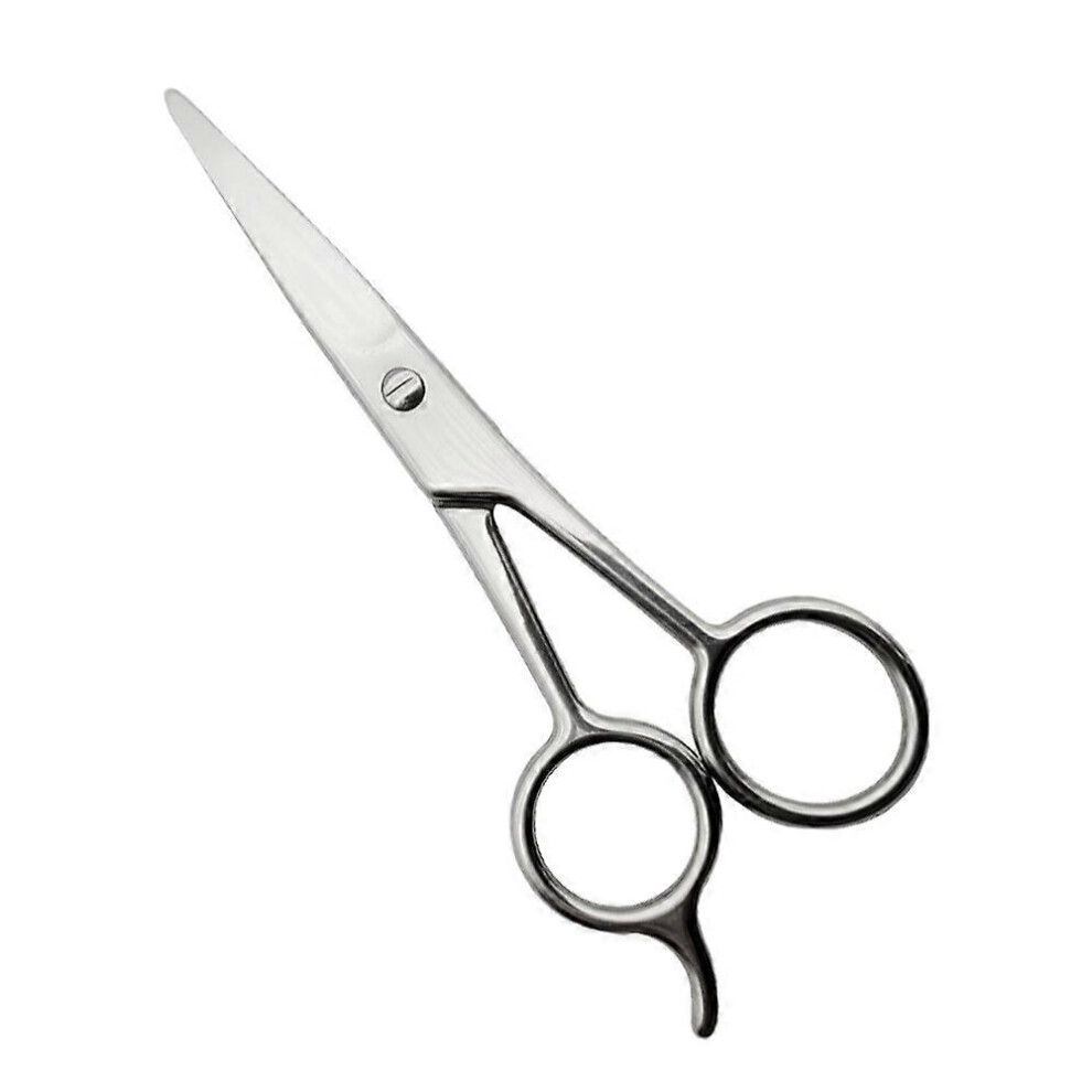 (As show, One size) Barber Hair Cutting Scissors Shears High Carbon Razor Sharp Mustache Haircut Hairdresser