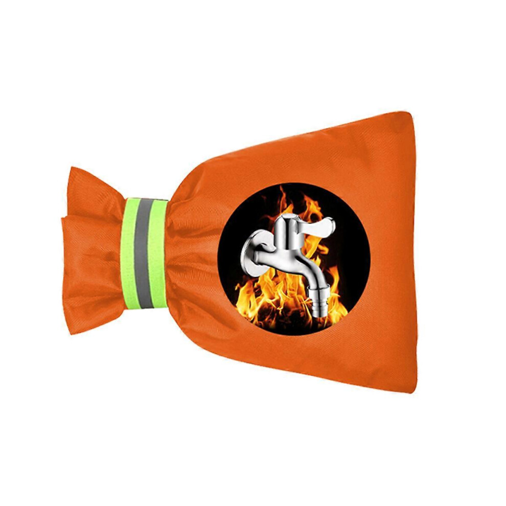 (As show, One size) Winter outdoor faucet cover, outdoor garden faucet freezer bag, high hose pen holder, reusable antifreeze tube-image-OPC-PGGTWBQ-NEW