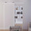 Homcom HOMCOM 6FT Steel Sliding Barn Door Hardware Track Kit Rail Roller Track System 1