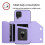 (Light Violet) Compatible Case for Samsung Galaxy A12 Unique Kickstand Function High Quality Accurate Incision 6