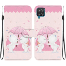 (ohter) Case for Samsung Galaxy A12 5g Pu Leather Pattern Cover Flip Leather Wallet
