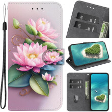 (c3 ) Compatible with Samsung Galaxy A12 5g Case Card Slot Kickstand Pattern Cover Card Slots Pu Leather