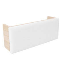 (As show, One size) Nail Arm Rest Cushion Professional Soft PU Leather Hand Pillow for Nails Art Salon and Home DIY Nail Technician UseWhite