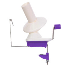 (As show, One size) Yarn Ball Winder, Easy-to-Install Yarn Cake Winder, Yarn Winder for Crocheting with Lower Noise,The Helper for Knitting Enthusiast