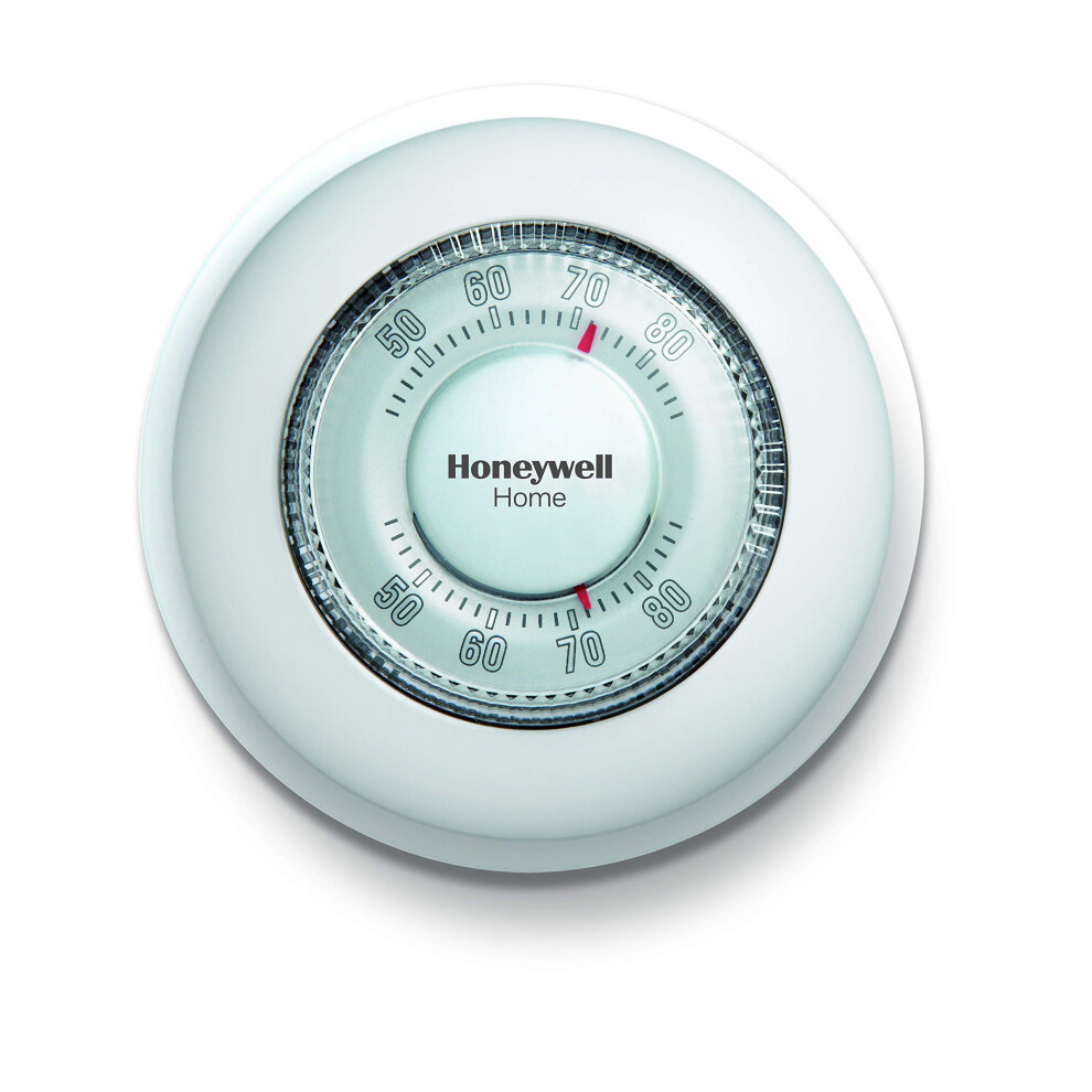 Honeywell Home CT87K1004 The Round Heat Only Manual Thermostat