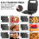 SUPERLEX 6-in-1 Waffle Maker 850W Sandwich Toaster Replaceable Plates 3