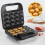 SUPERLEX 6-in-1 Waffle Maker 850W Sandwich Toaster Replaceable Plates 10