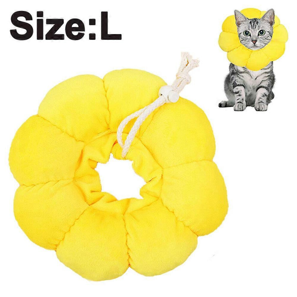(As show, One size) Recovery Dog Cone Collar for Small Dogs and Cats, Soft and Breathable Elizabethan E-Collar for Wound Healing-image-OPC-PGGV8YQ-NEW