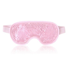 (As show, One size) Reusable Cooling Gel Eye Mask, Cold Therapy for Eye Puffiness, Migraine and Stress Relief, Plush Backing