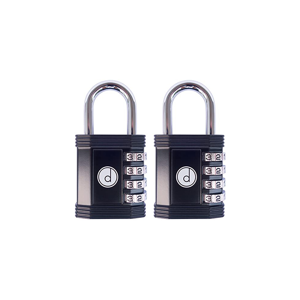 Cadenas (lot de 2) Serrure     combinaison     4 chiffres - pour casier de salle de sport, d'   cole