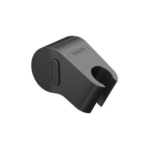 Hansgrohe hansgrohe WallStoris Μοντέρνα Βάση Χειρολαβής Ντους Ματ Μαύρη, 27917670