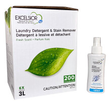 Detergent de rufe Excelsior cu agent de ndepartare a petelor - Lichid concentrat - Miros proaspat - Ecologic, biodegradabil, fara solven?i ?i fo