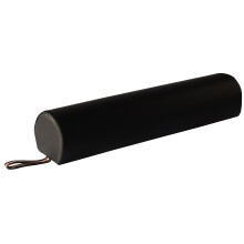 Cuscino per massaggio rotondo Master Massage da 6"""" e 3/4"" per tavoli da massaggio - Nero