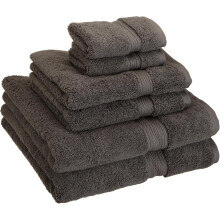 Set de prosopuri de bumbac egiptean superior cu 6 buca?i include 2 baie