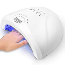 (As show, One size) Uv Led Nail Lamp Sunuv Gel Nail Light For Nail Polish 48w Uv Dryer With 3 Timers Sunone-niubi