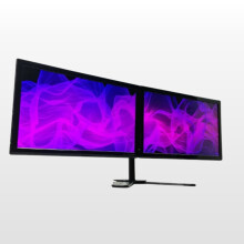 Dual Screen 2x24″ HD Monitor Bundle - (1920 x 1080) - 1xHDMI/1xDP - Refurbished