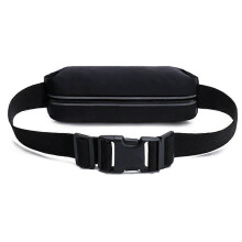 (As show, One size) Running bag for 6.5" Phone, Stylish Sports Touch Waist Bag,Invisible Slim Waterproof Mini Waist Bag