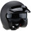 (L) ViPER RS-V06 Plus Open Face Motorcycle Helmet - Matt Black 6