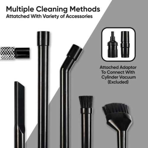 Vivo 8 Piece Universal Vacuum Cleaner Accessory Set Cleaning Tool Kit Attachment 2