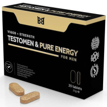 Black Bull - Testomen & Pure Energy Enhancer for Men (20 Capsules)