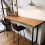 (200, 45) Solid Oak Breakfast Bar 7
