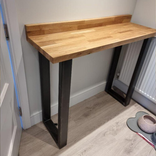 (250, 45) Solid Oak Breakfast Bar 2