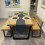 (140, 90) Chunky and Sturdy Dining Table 4