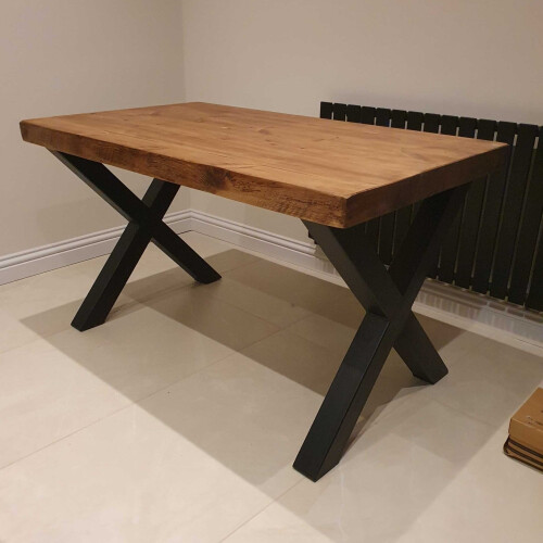 (220, 100) Chunky and Sturdy Dining Table 2