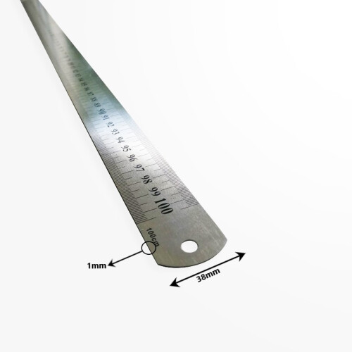 STEEL RULER 1 Meter 2