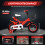 12inch Red Children's Bike with Training Wheels 2