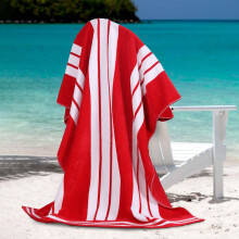 Tourneau de plage de coton surdimensionne superieur de 4 serviettes absorbantes pour la salle de bain plage piscine nage adultes enfants vestiair
