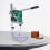Aluminium alloy single hole electric drill holder 3