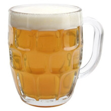 Libbey Dimple Stein Bierkrug  19,25 oz 0,5 Liter