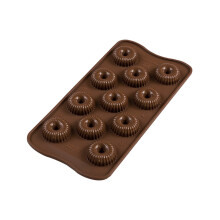 Silikomart Stampo in silicone Choco Crown Marrone 22.149.77.0065 9 ml x 1