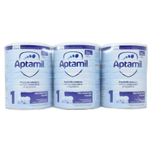 Aptamil 1st Milk Powder 3 x 700g, White