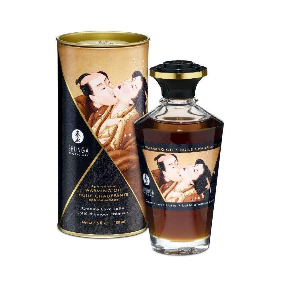 Shunga - Heat Effect Massage Oil Â Coffee 100Ml