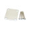 Fender Fender 4-Bolt Vintage-Style Neck Plate Plain - Chrome 1